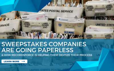 Sweepstakes Companies Are Going Paperless