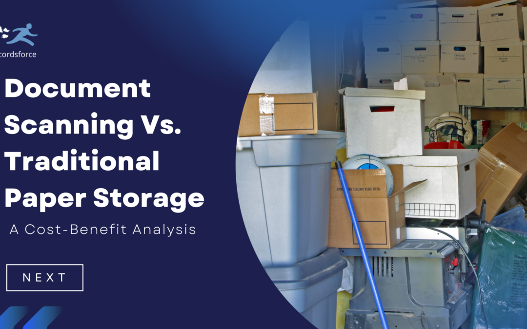 Document Scanning Vs Traditional Paper Storage