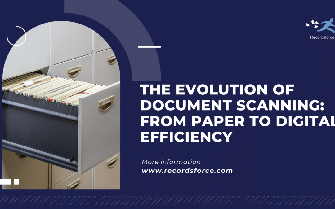 The Evolution of Document Scanning From Paper to Digital Efficiency