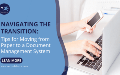 Navigating the Transition: Tips for Moving from Paper to a Document Management System