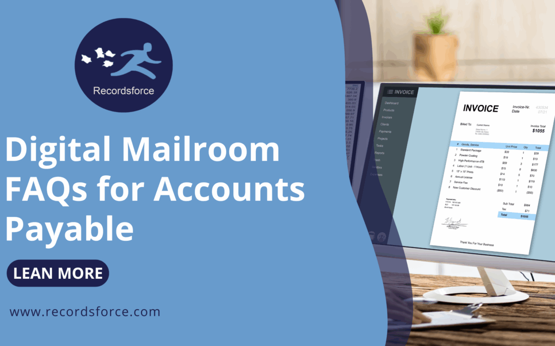 Digital Mailroom FAQs for Accounts Payable