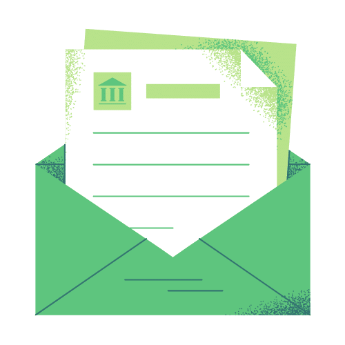 bank mail scanning