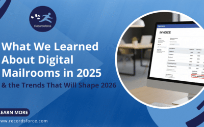 What We Learned About Digital Mailrooms in 2025 & the Trends That Will Shape 2026