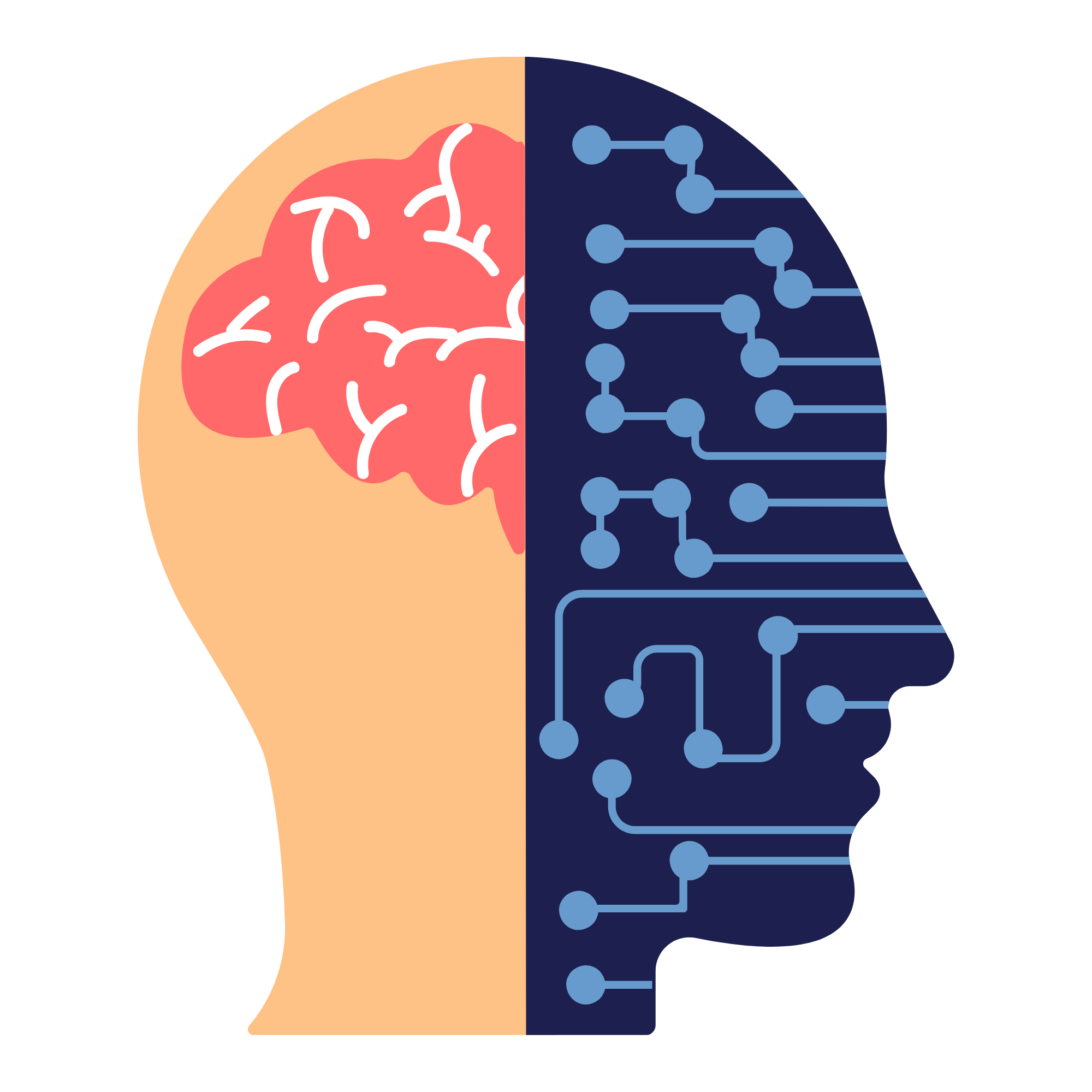 Ai and human processing