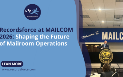 Recordsforce at MAILCOM 2026: Shaping the Future of Mailroom Operations