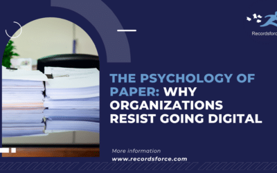 The Psychology of Paper: Why Organizations Resist Going Digital